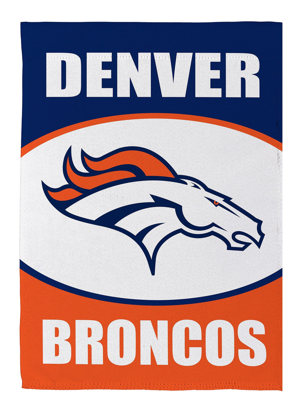 Denver Broncos 2 Sided NFL Garden Flag