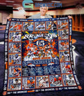 Denver Broncos 65th Anniversary 1960 2025 Fleece Blanket Quilt