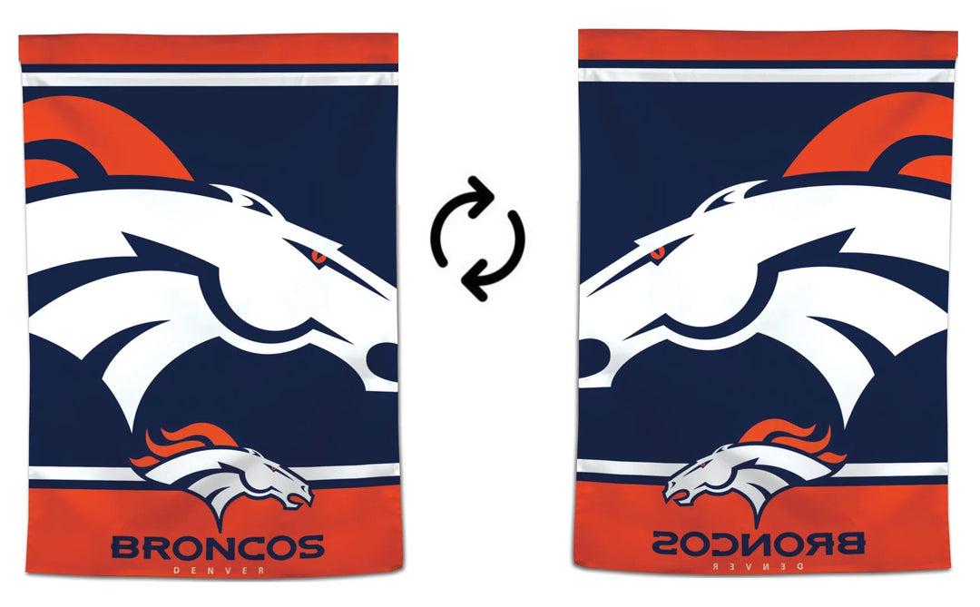 Denver Broncos Banner Mega Logo House Flag