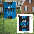 Detroit Lions All Grit 2 Sided Garden Flag