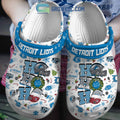 Detroit Lions Ho Ho Ho Christmas Clogs Crocs