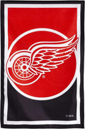 Detroit Red Wings Banner 2 Sided Burlap House Flag