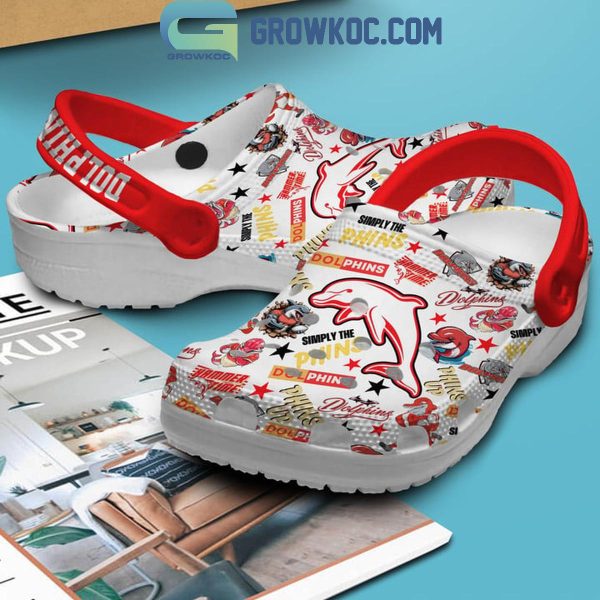Dolphins Rugby Simply The Phins Summer Time Crocs Clogs