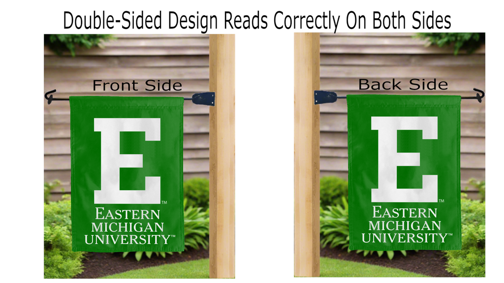 Eastern Michigan University - Eagles Double Sided Garden Flag