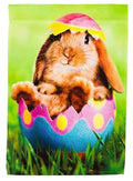 Easter Egg Garden 2 Sided Yard Flag