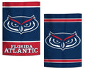 Florida Atlantic Garden Flag 2 Sided FAU Logo