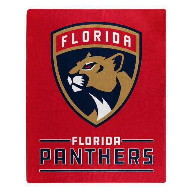 Florida Panthers Throw Blanket 50×60 Interference Design