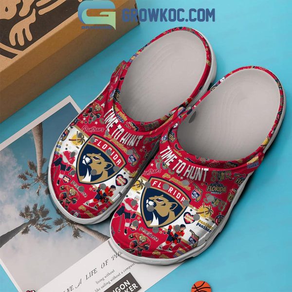 Florida Panthers Go Panthers Time To Hunt Crocs Clogs