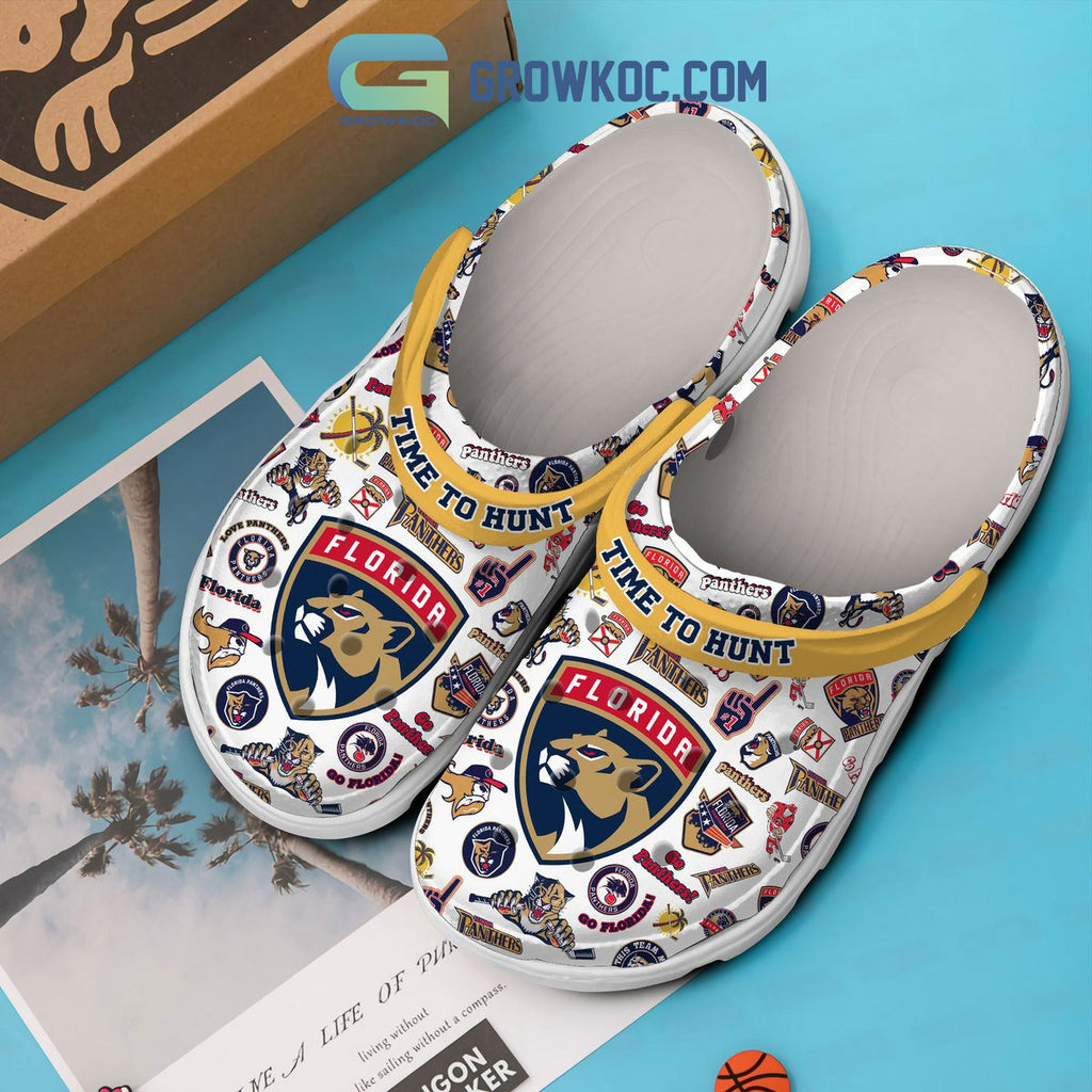 Florida Panthers Time To Hunt Go Florida Clogs Crocs