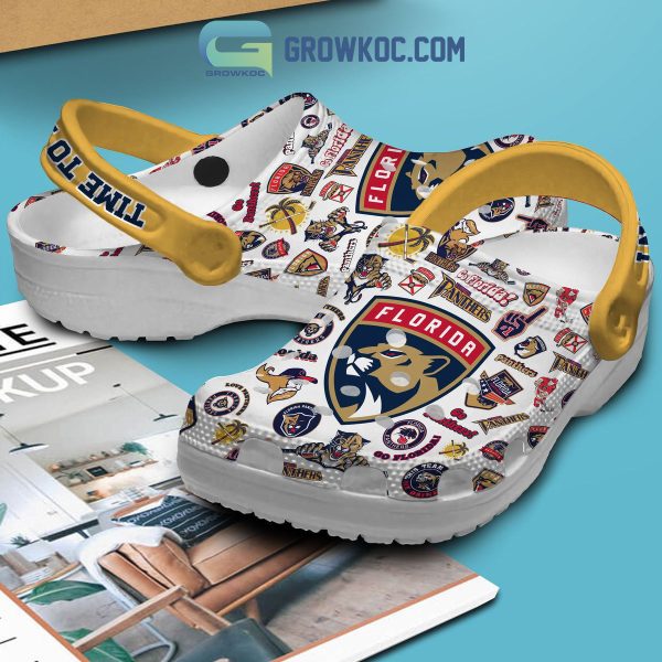 Florida Panthers Time To Hunt Go Florida Clogs Crocs