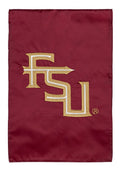 Florida State Seminoles Garden Flag 2 Sided Applique Logo