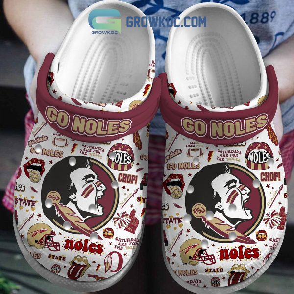 Florida State Seminoles NCAA Go Noles Saturdays Are For The Noles Clogs Crocs