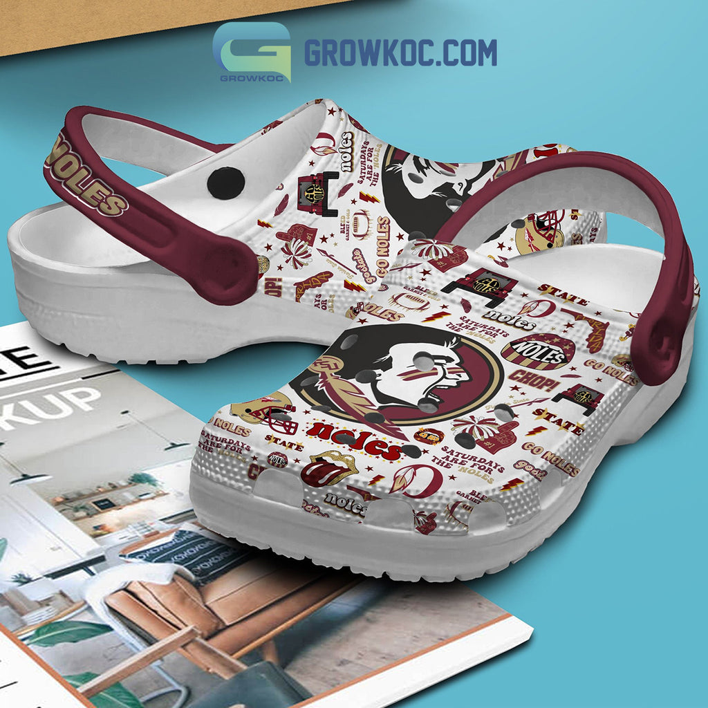Florida State Seminoles NCAA Go Noles Saturdays Are For The Noles Clogs Crocs