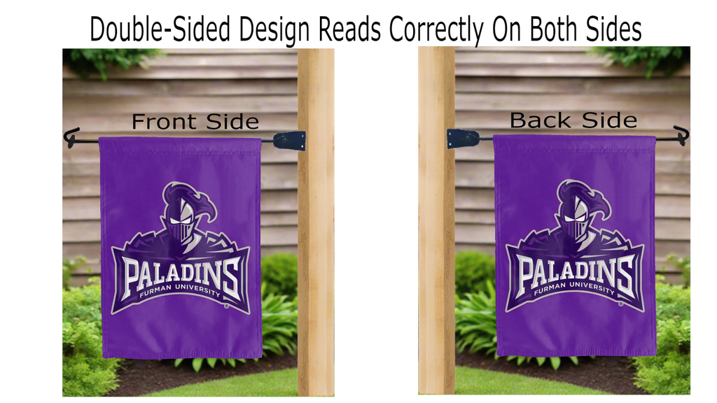Furman University Paladins Double Sided Garden Flag