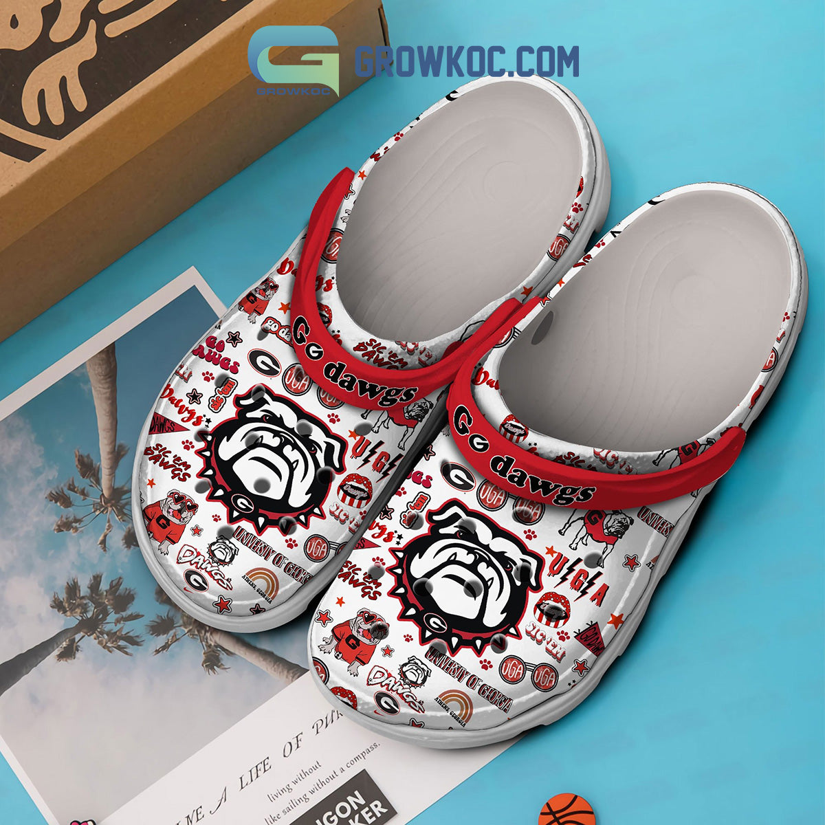 Georgia Bulldogs Go Dawgs Clogs Crocs