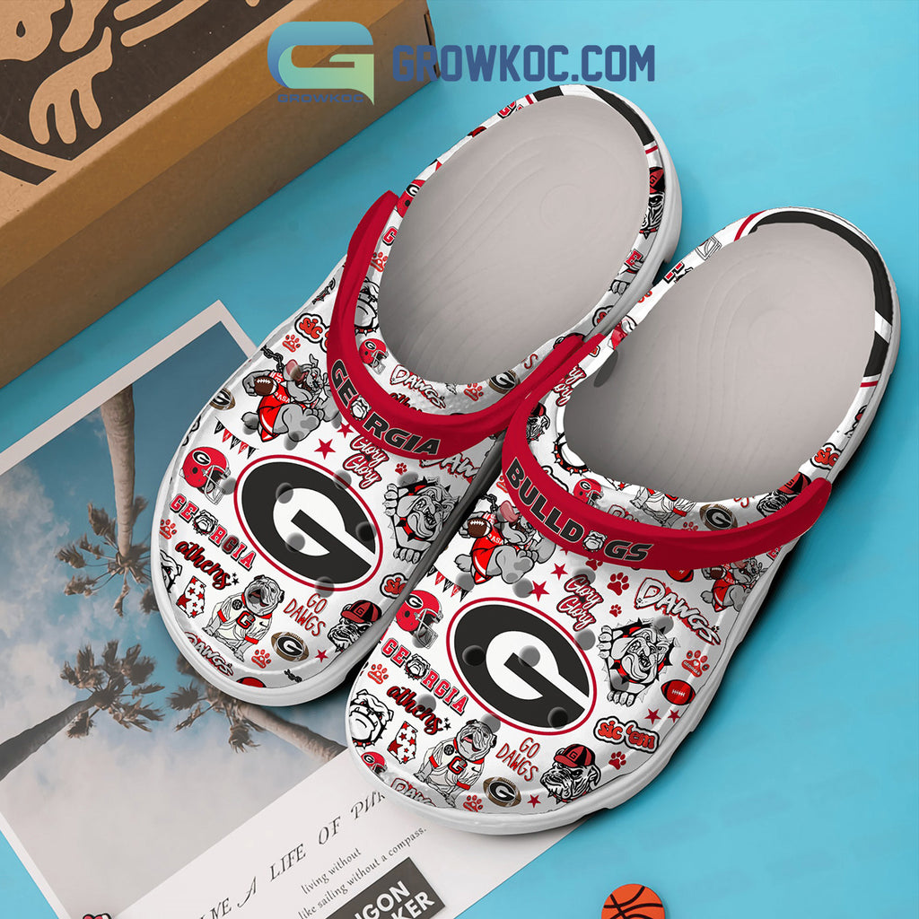 Georgia Bulldogs Go Dawgs Glory Glory Clogs Crocs