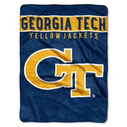 Georgia Tech Yellow Jackets Blanket 60×80 Basic Design