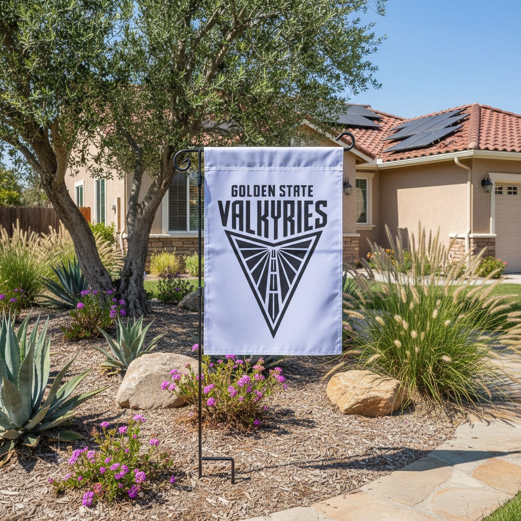 Golden State Valkyries 2 Sided Garden Flag