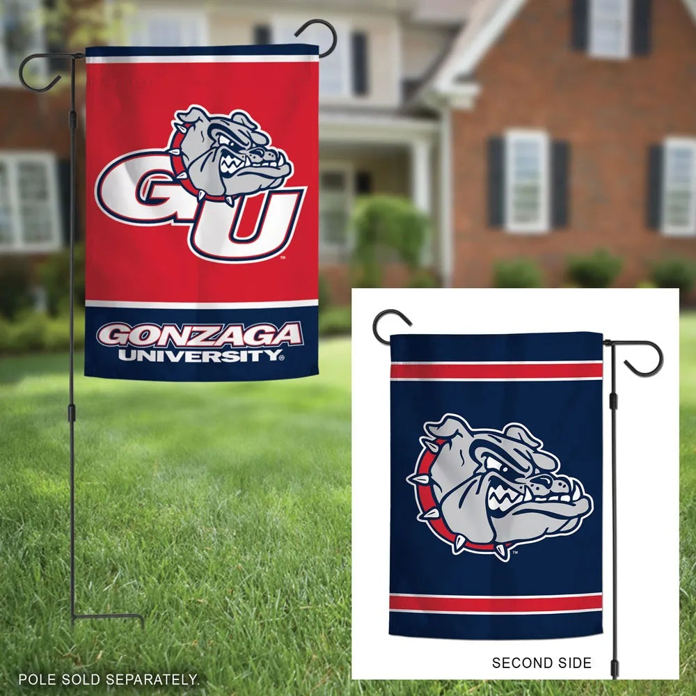 Gonzaga University 2 Sided Garden Flag