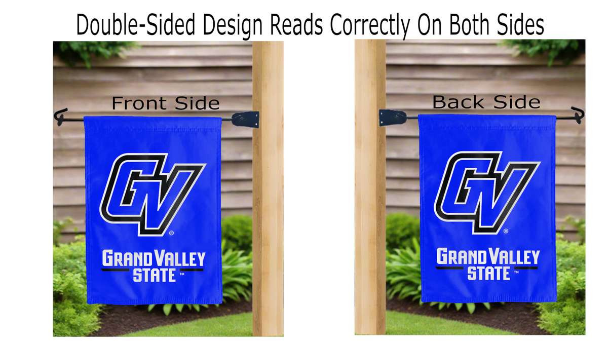 Grand Valley State University Double Sided Garden Flag