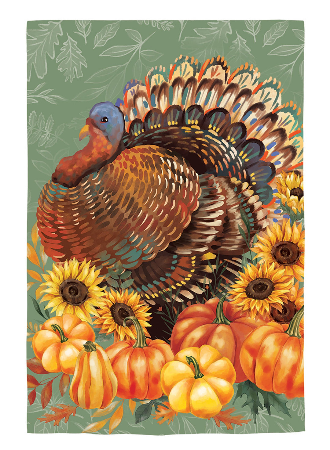 Grateful Gatherings Turkey 2 Sided Banner