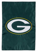 Green Bay Packers Garden Flag 2 Sided Applique