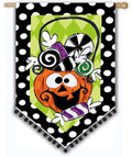 Halloween Candy Jack Flag 2 Sided House Banner Tom Tom