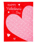 Happy Valentine's Day Big Heart Banner 2 Sided