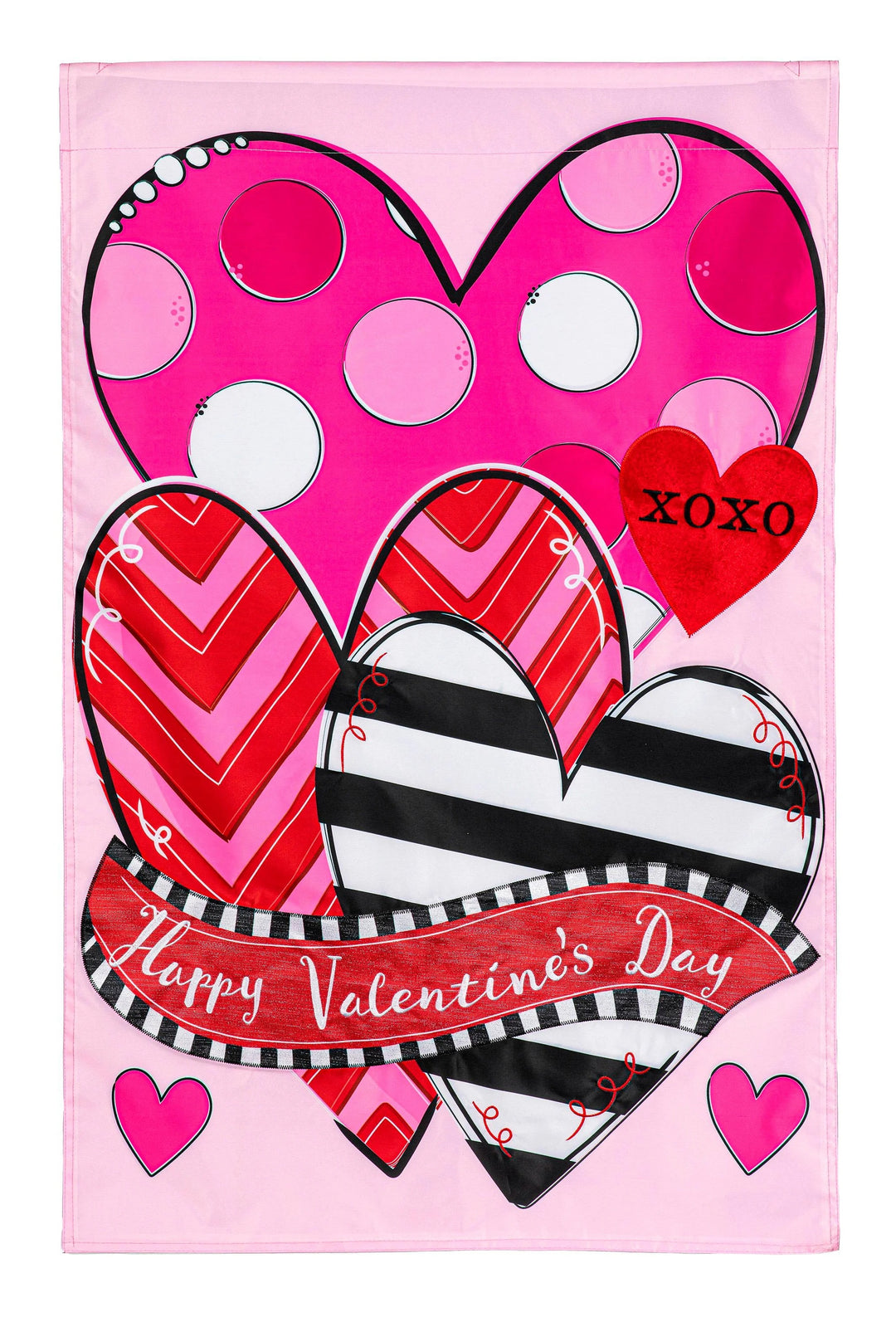 Happy Valentine's Day Sweethearts Banner 2 Sided