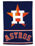 Houston Astros Flag Wordmark House Banner