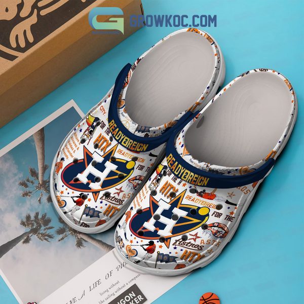 Houston Astros MLB Ready For Reign Clogs Crocs