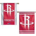 Houston Rockets Banner 2 Sided House Flag