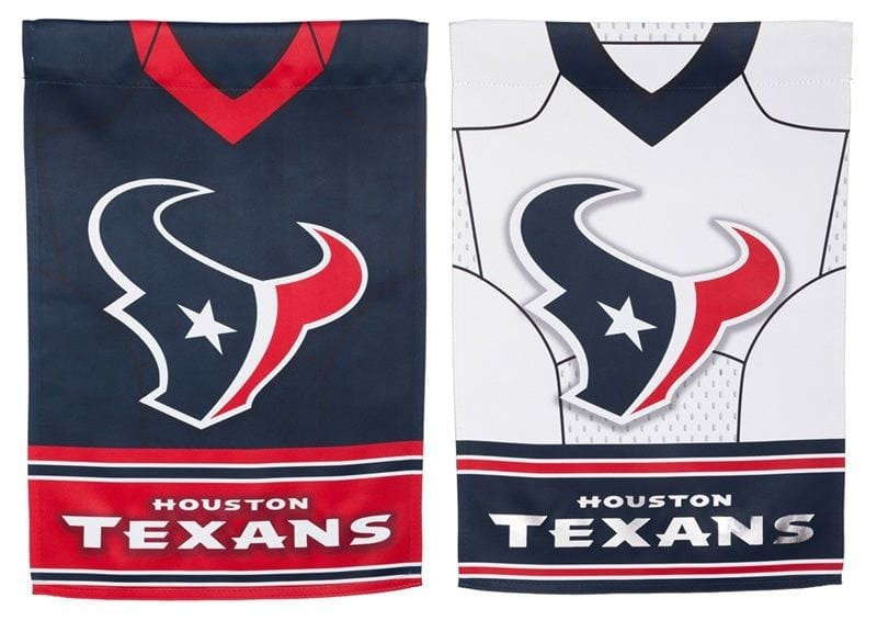 Houston Texans Flag 2 Sided NFL Foil Jersey House Banner