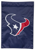 Houston Texans Garden Flag 2 Sided Applique Logo