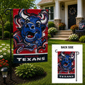 Houston Texans Justin Patten 2 Sided Garden Flag