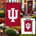 Indiana University Two-Sided Applique Nylon Garden Flag