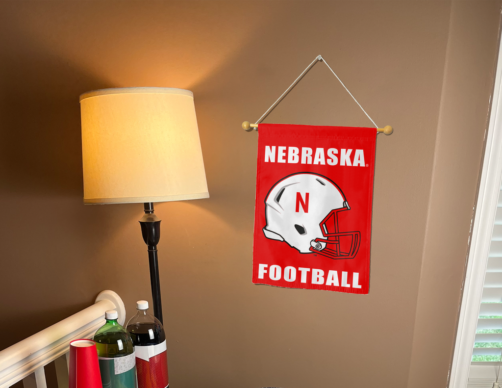 University of Nebraska - Football Double Sided Garden Flag