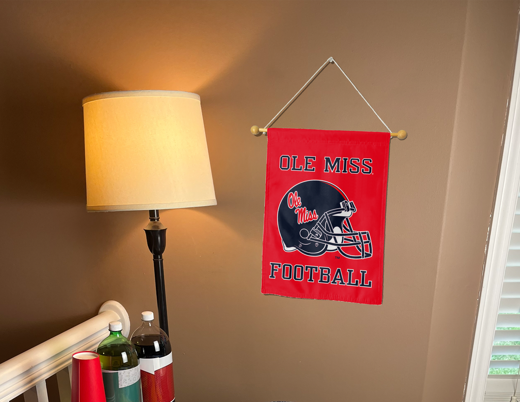 Mississippi - Football Double Sided Garden Flag