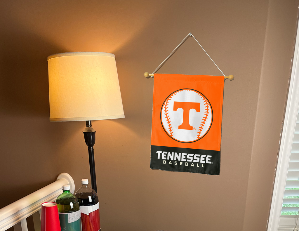 Tennessee Baseball Double Sided Garden Flag