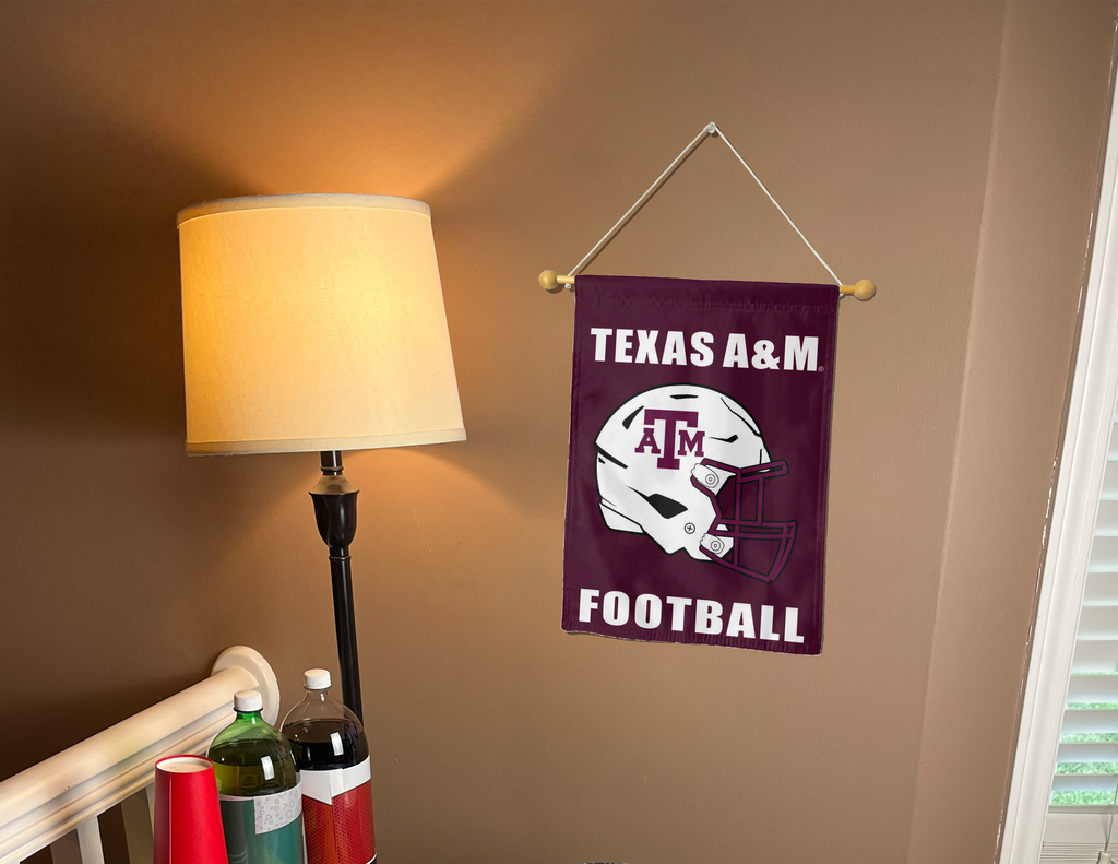 13x18 Texas A&M Football Double Sided Garden Flag