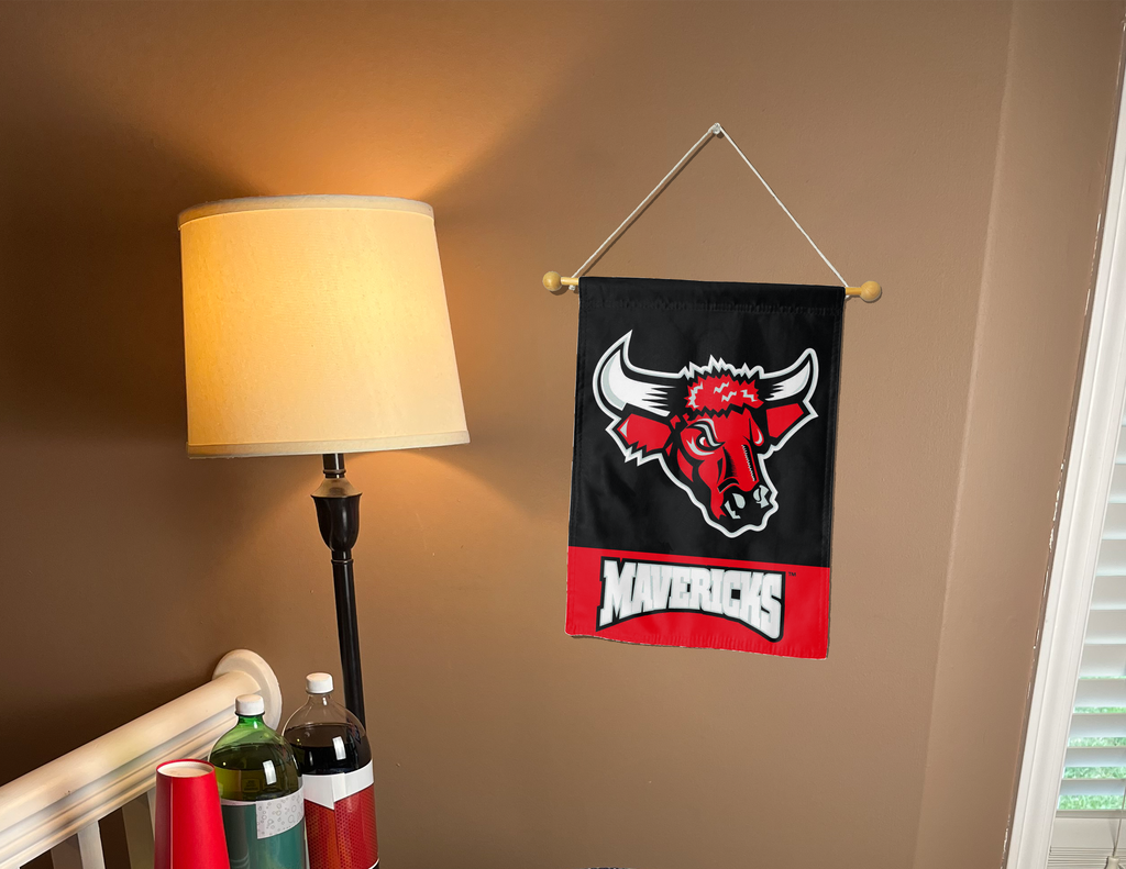 UNO Mavericks Double Sided Garden Flag
