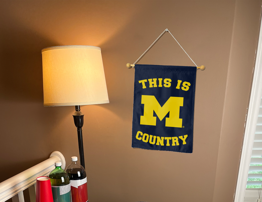This Is University of Michigan Country Double Sided Garden Flag