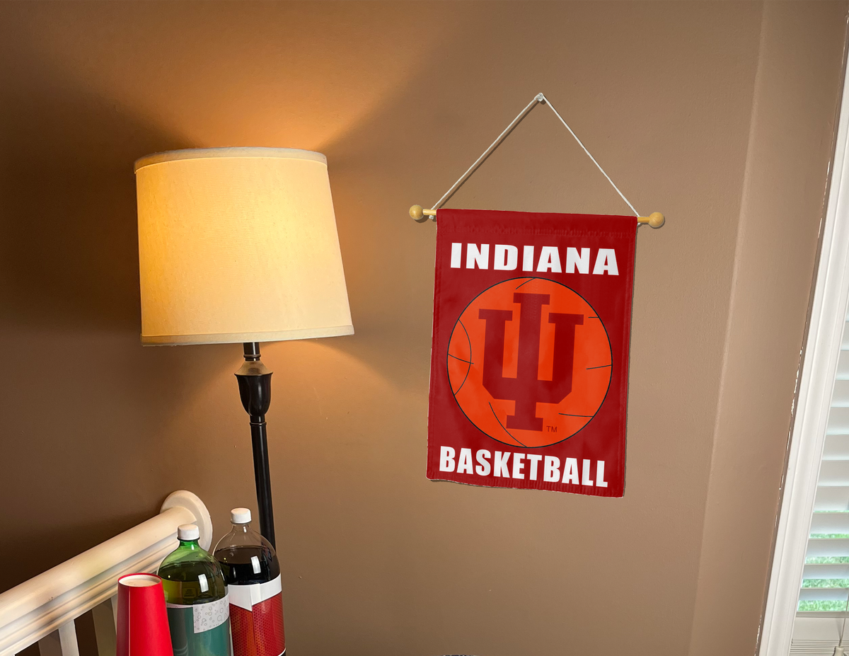 Indiana University Basketball Double Sided Garden Flag