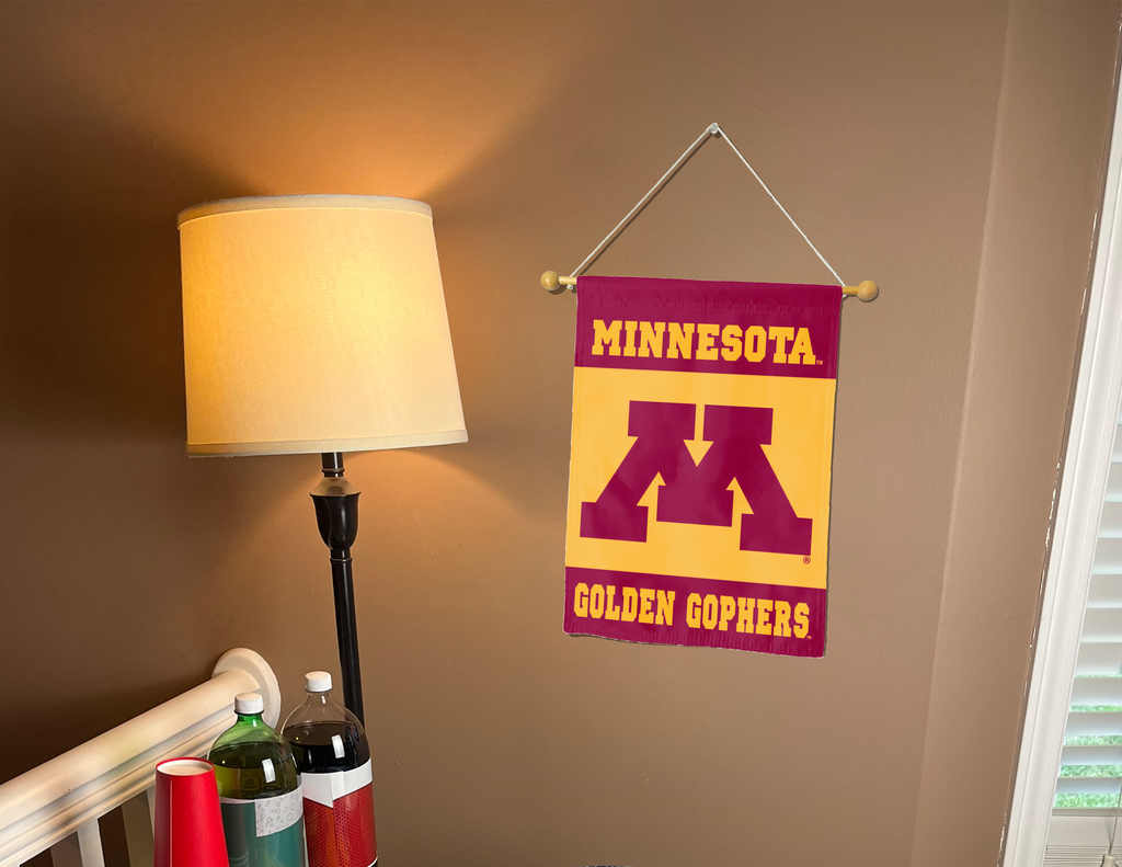 Minnesota Golden Gophers Double Sided Garden Flag