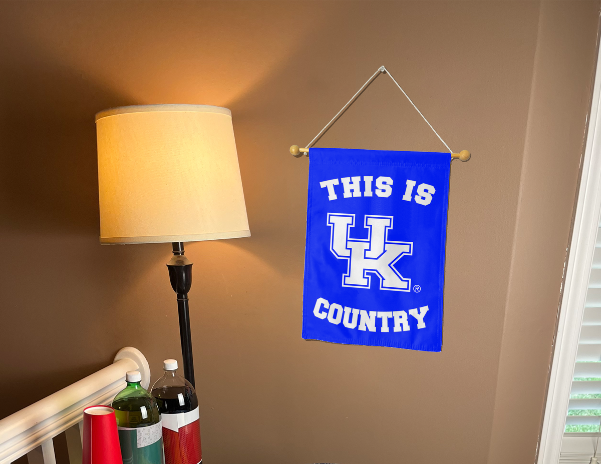 Kentucky Wildcats Country Double Sided Garden Flag