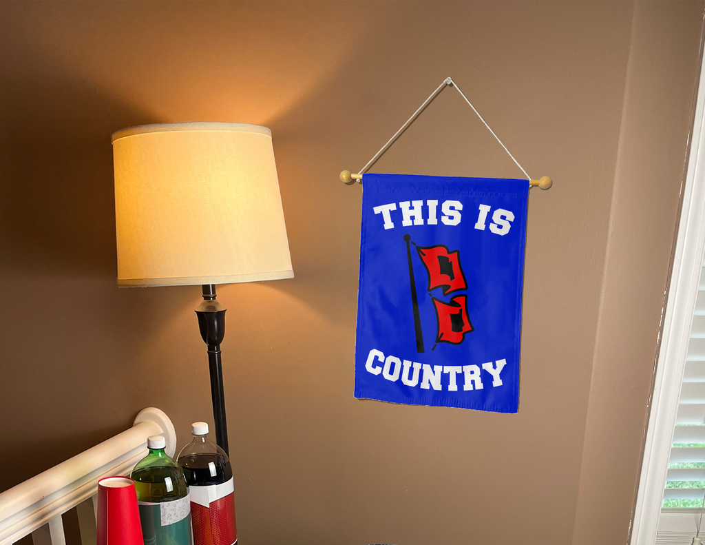 Tulsa Golden Hurricanes Country Double Sided Garden Flag