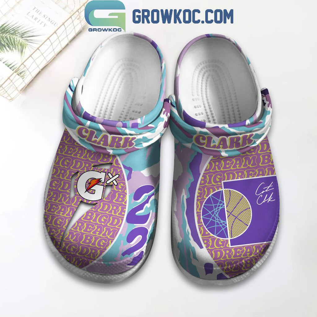 Iowa Hawkeyes Caitlin Clark Dream Big With Gatorade 2024 Crocs Clogs