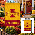 Iowa State 2 Sided Embroidered Garden Flag