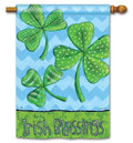 Irish Blessings Flag 2 Sided St Patricks Day House Banner