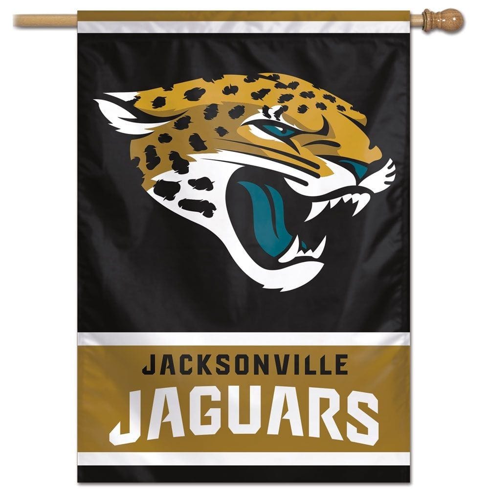Jacksonville Jaguars Banner Vertical House Flag